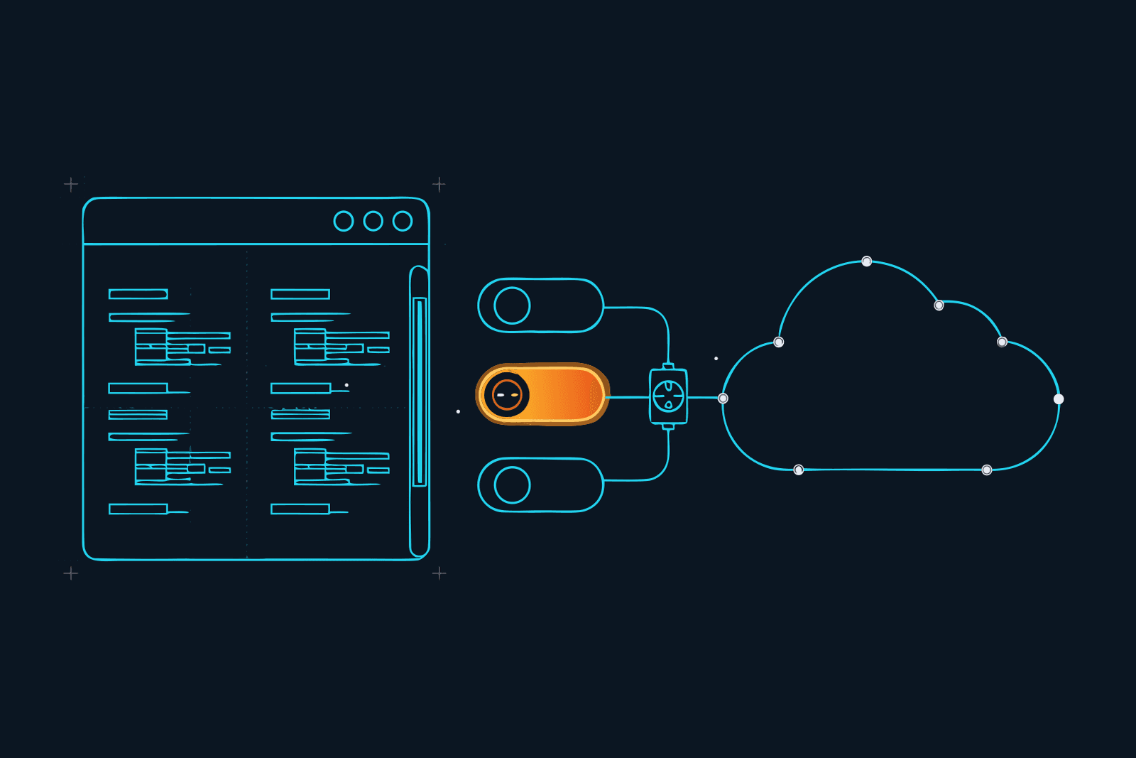 Illustration for: OpenCode Proxy: How to Route OpenCode Through a Gateway (One Toggle or Six Lines of JSON)