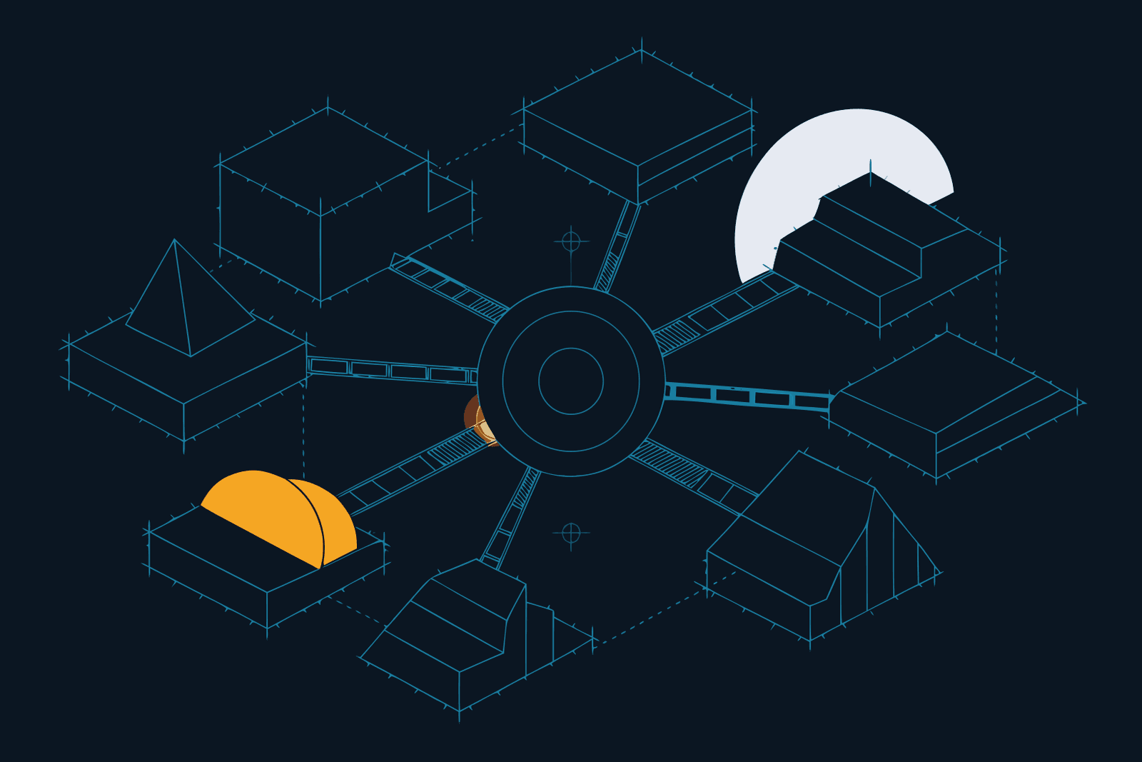 Illustration for: Quant Network: Connecting Everything to Everything