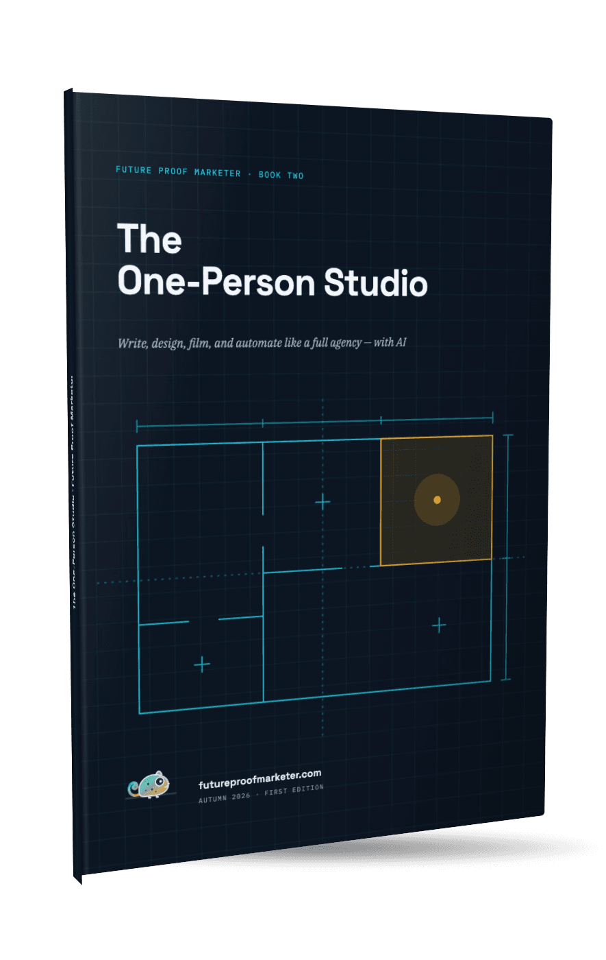 The One-Person Studio — book cover
