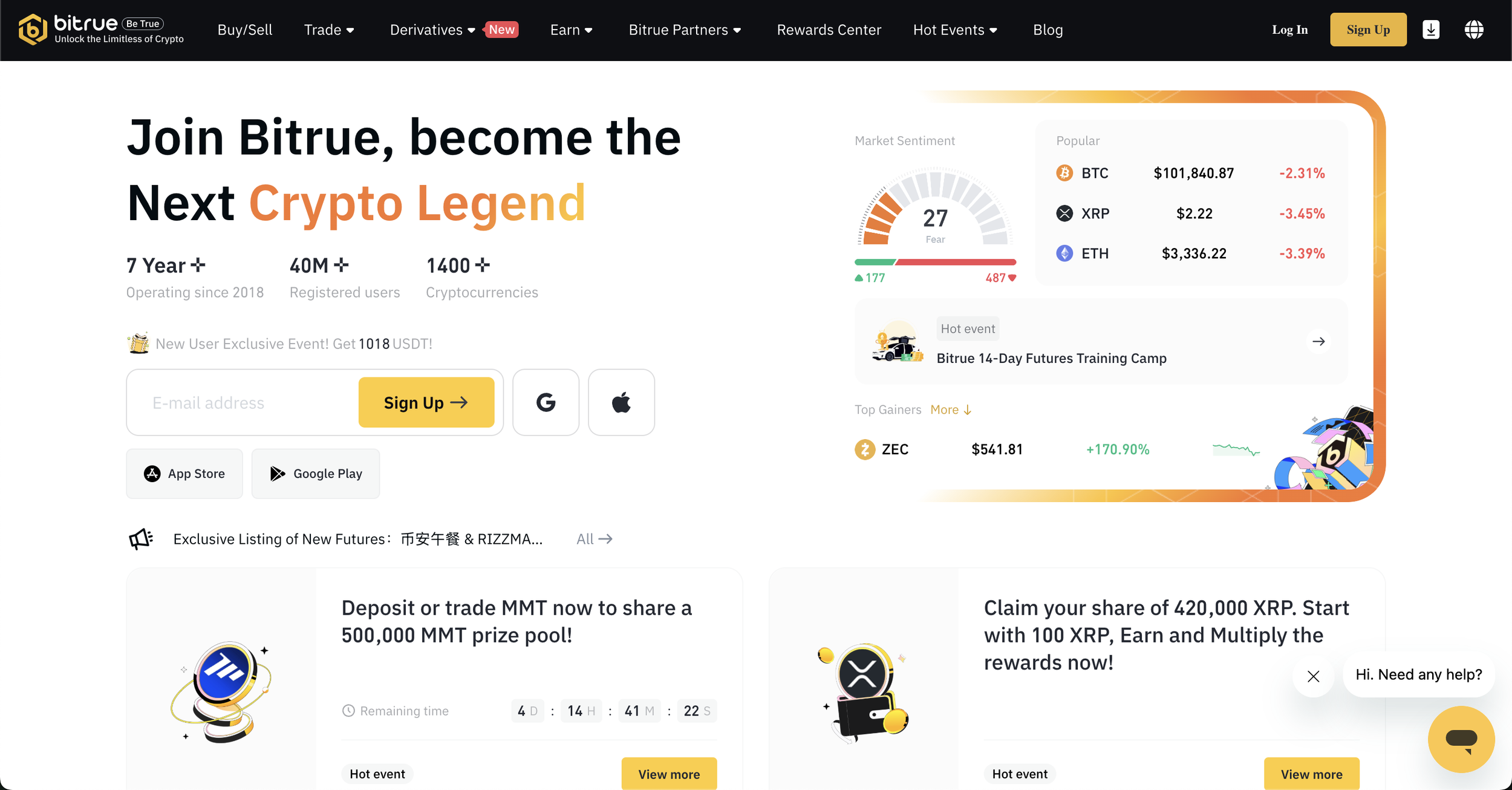 Bitrue Exchange